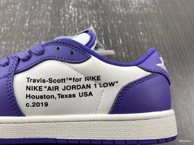 Reps TBK CUSTOM SCOTT X X 1 TRAVIS DM7890-386 AIR JORDAN OFF-WHITE 0725